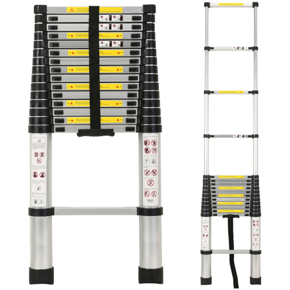Samuel Alexander Aluminium Telescopic Extendable Multi-Purpose Loft Ladder 4.7m Image 1