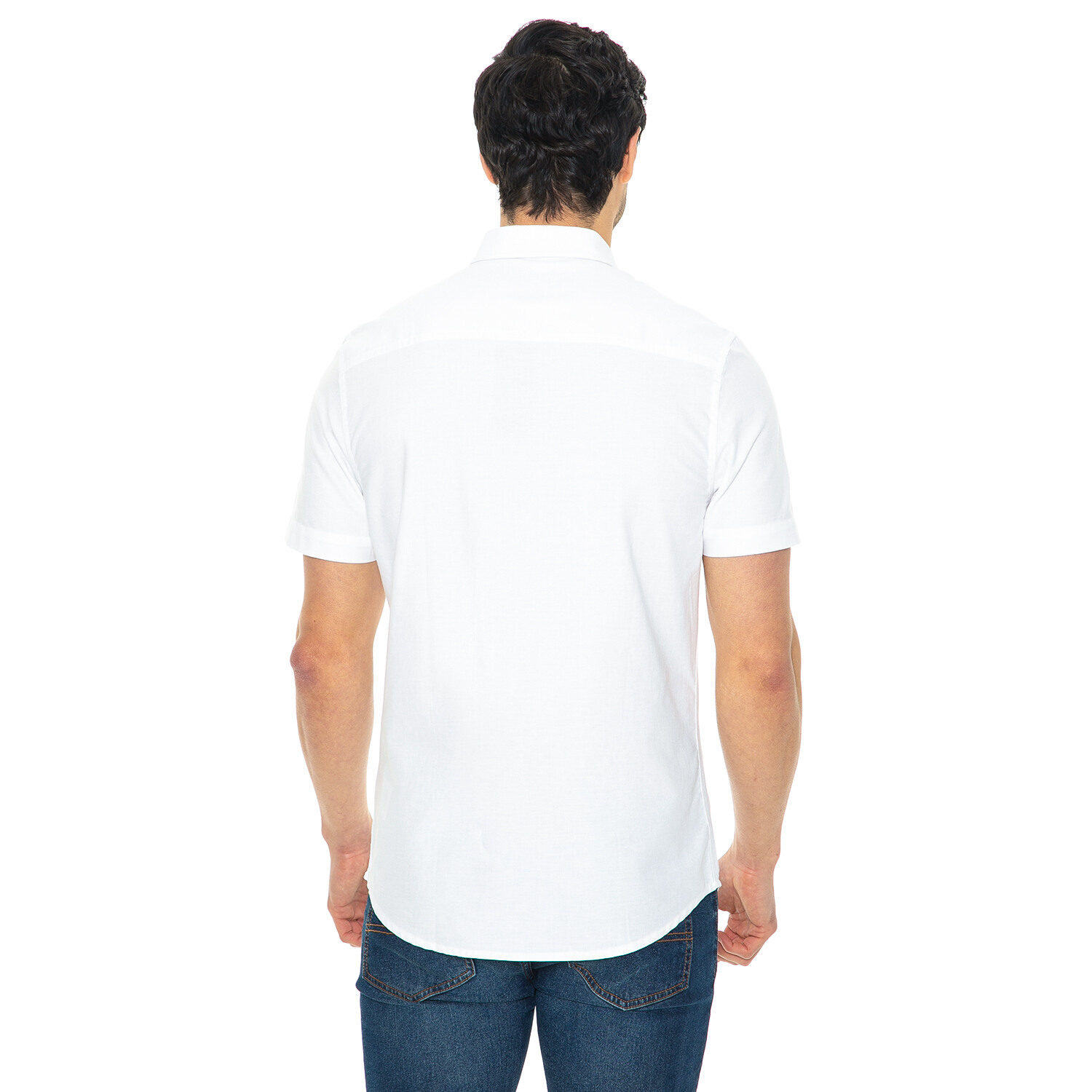 Men's Oxford Inferno Shirt - White / L Image 4