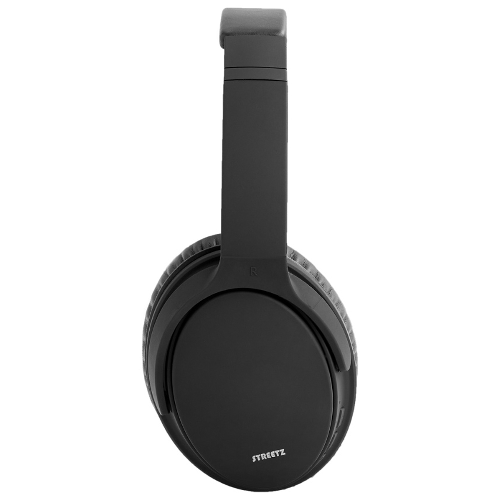 Streetz Black Active Noise Cancelling Bluetooth Headphones Image 2