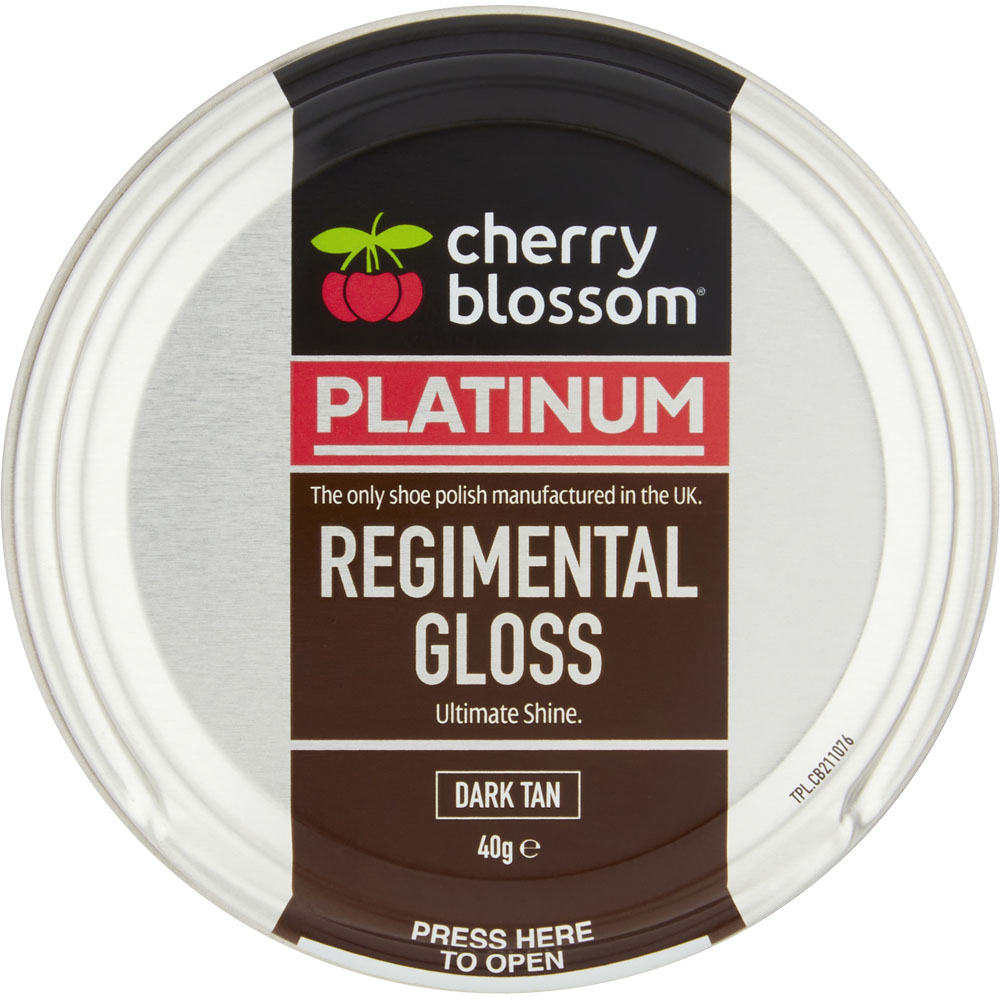 Cherry Blossom Dark Tan Platinum Regimental Gloss 40g Image 1
