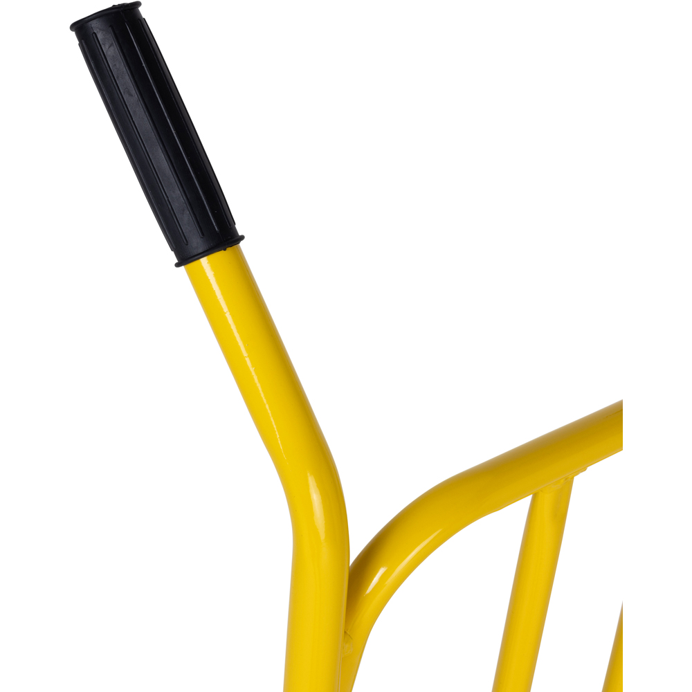 Charles Bentley Yellow Black Bulldozer Pro Sack Truck with Folding Toe Plate 270kg Image 5