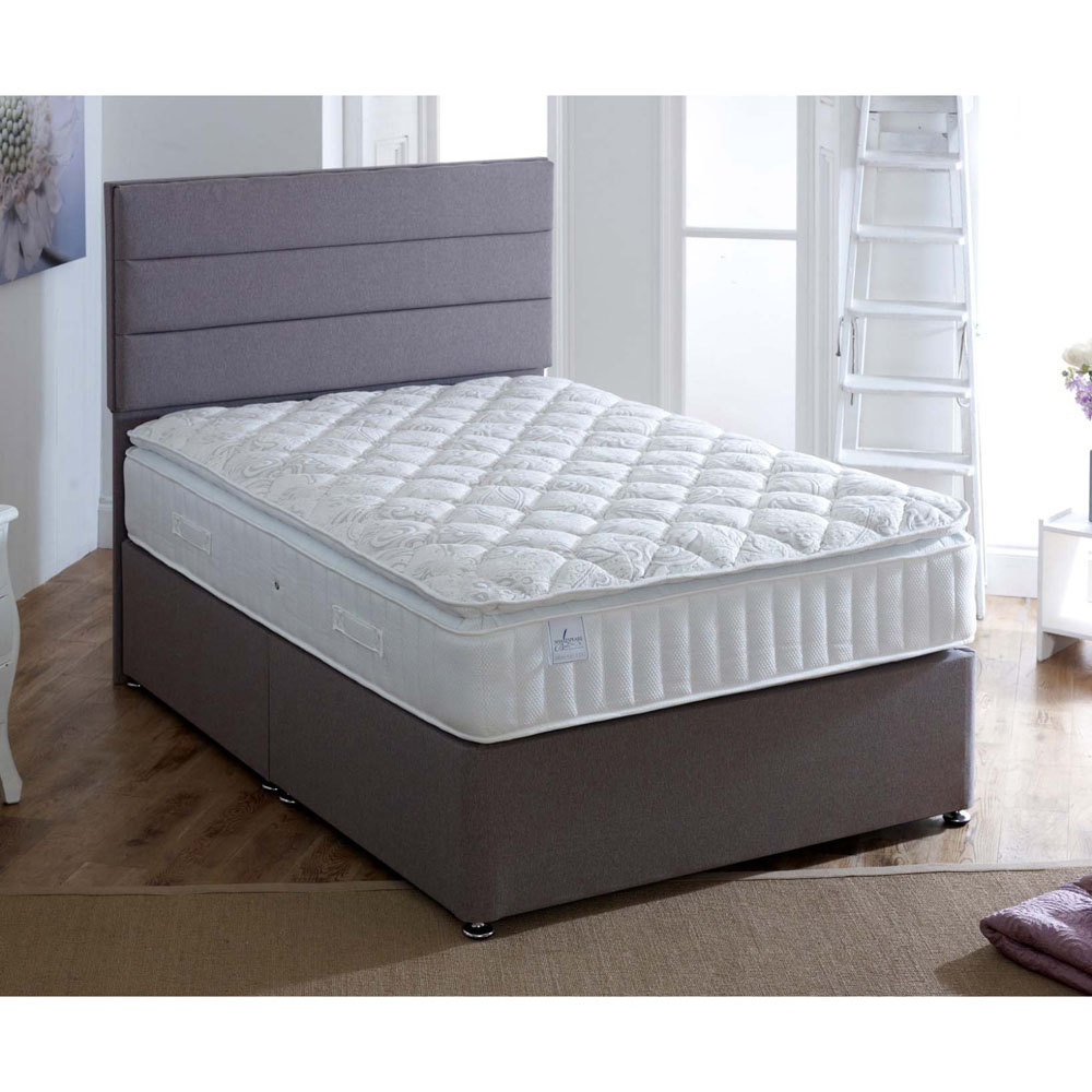 Eleganza Home Pillow Top Double 1000 Pocket Medium Mattress Image 2
