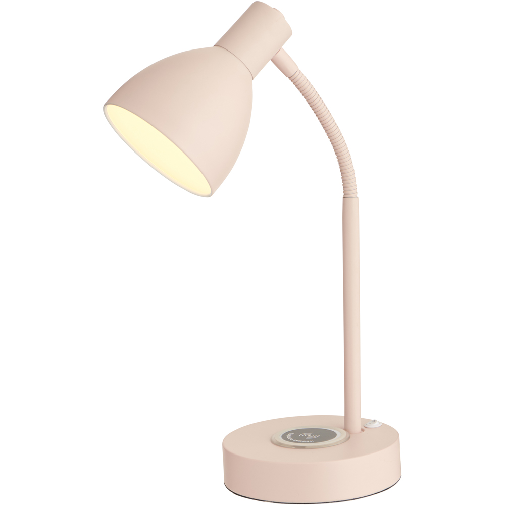 Wilko Pink Wireless Charger Lamp Image 3