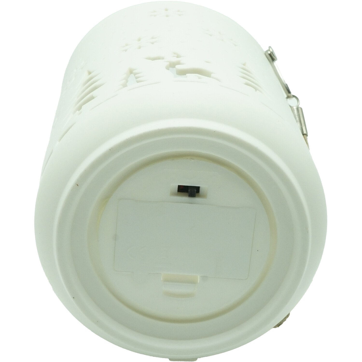 LED Snowflake House Lantern White Image 12