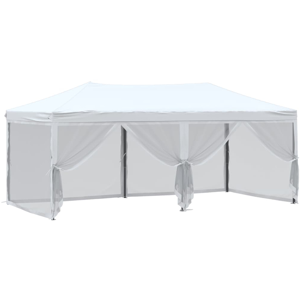 vidaXL 3 x 6m White Party Tent Image 6