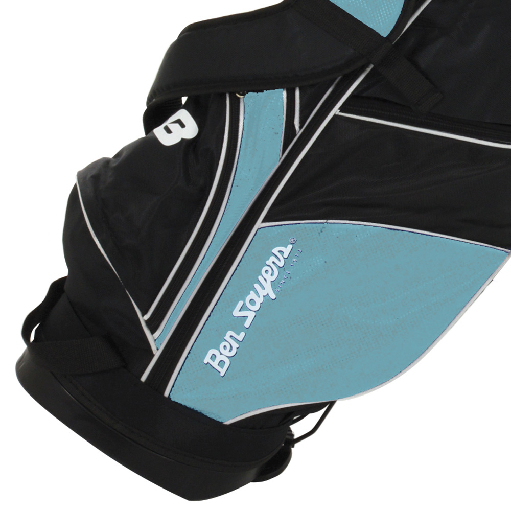 Ben Sayers M8 6 Club Package Set with Sky Blue Stand Bag Graphite YRH LRH Image 3