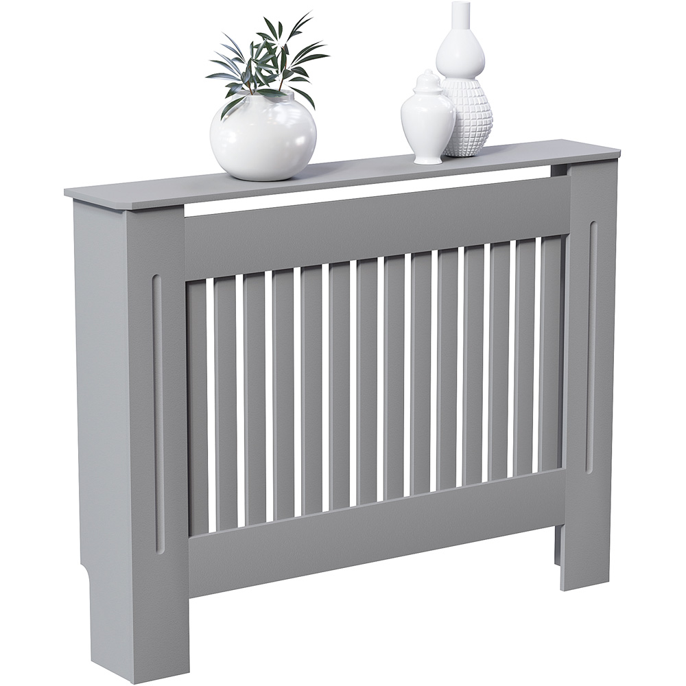 Vida Designs Chelsea Olive Grey Radiator Cover Medium Image 1