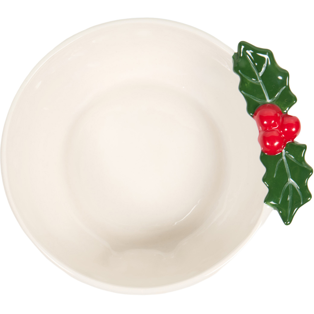 Cute Xmas Pudding 3D Bowl Image 4