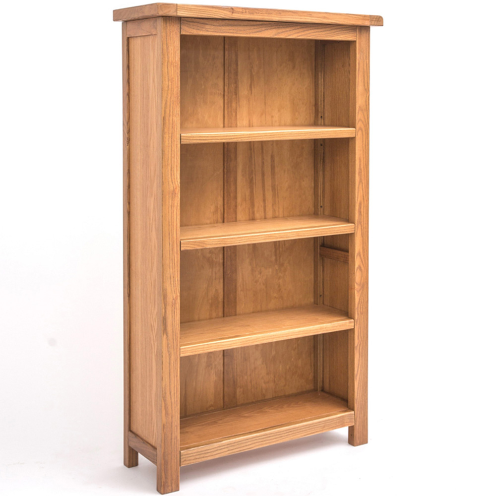 Trivento 4 Shelf Light Wood Bookcase Image 3