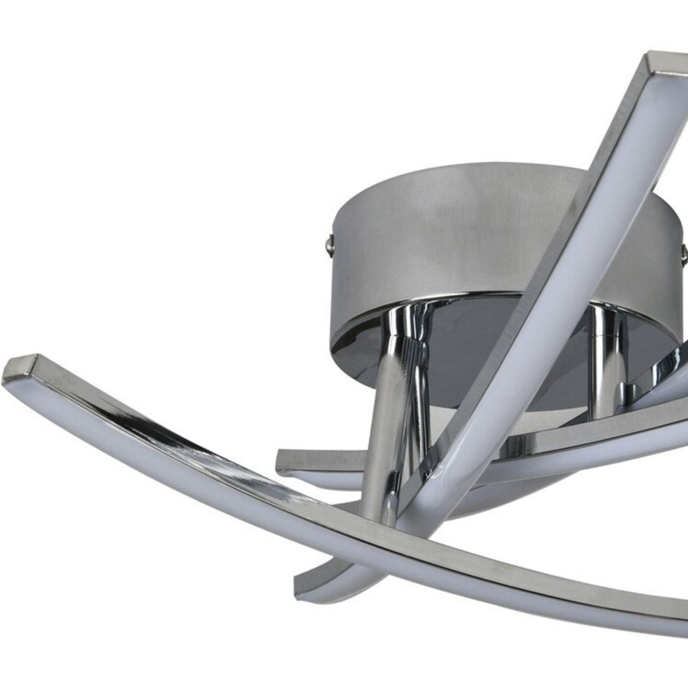 Arizona Chrome LED Ceiling Light Image 5