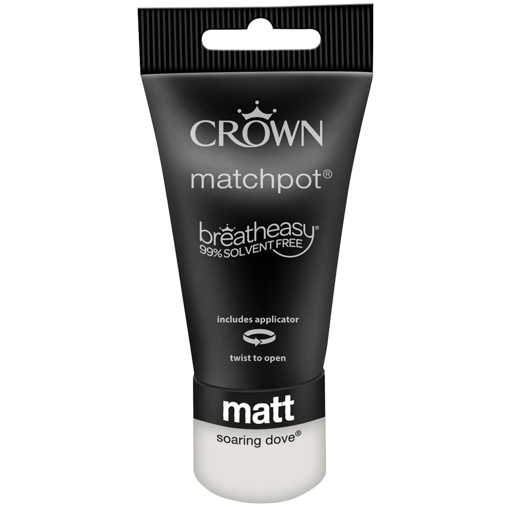 Crown Breatheasy Matt Emulsion Tester Pot - Soaring Dove Image 1