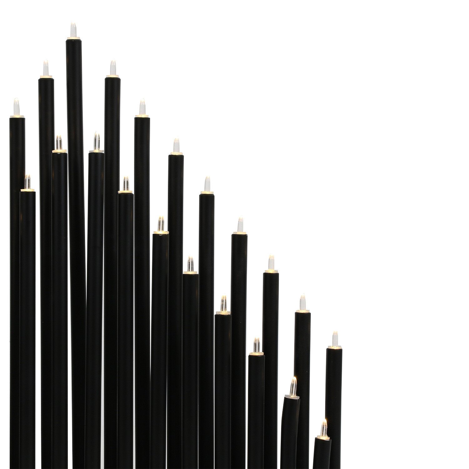 33 LED Candle Bridge Black Wilko