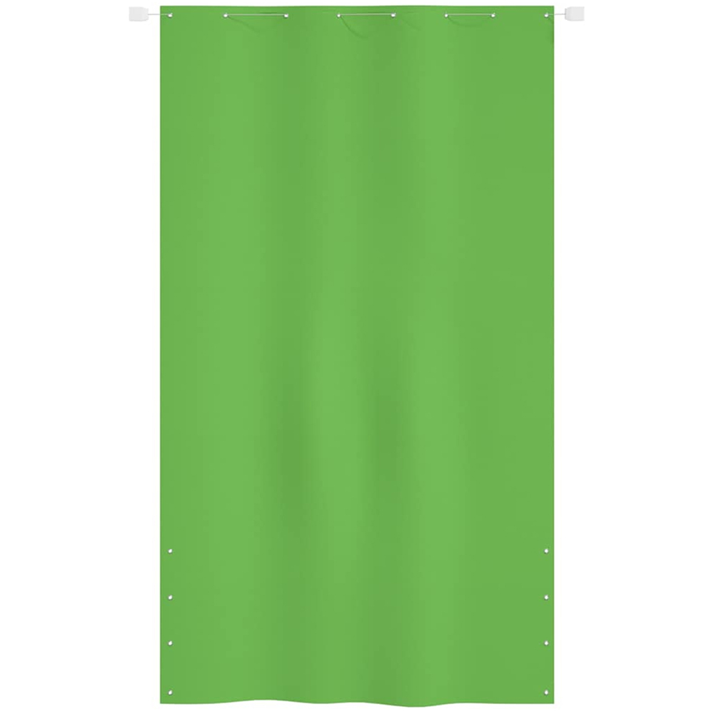 vidaXL 140 x 240cm Green Oxford Fabric Balcony Privacy Screen Image 2