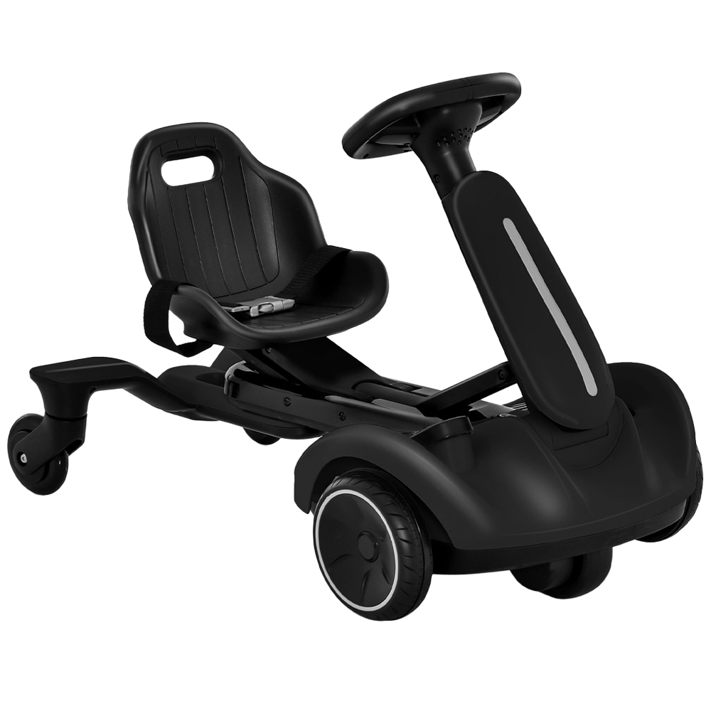 Costway Black Electric Ride On Drift Car 6V Image 1