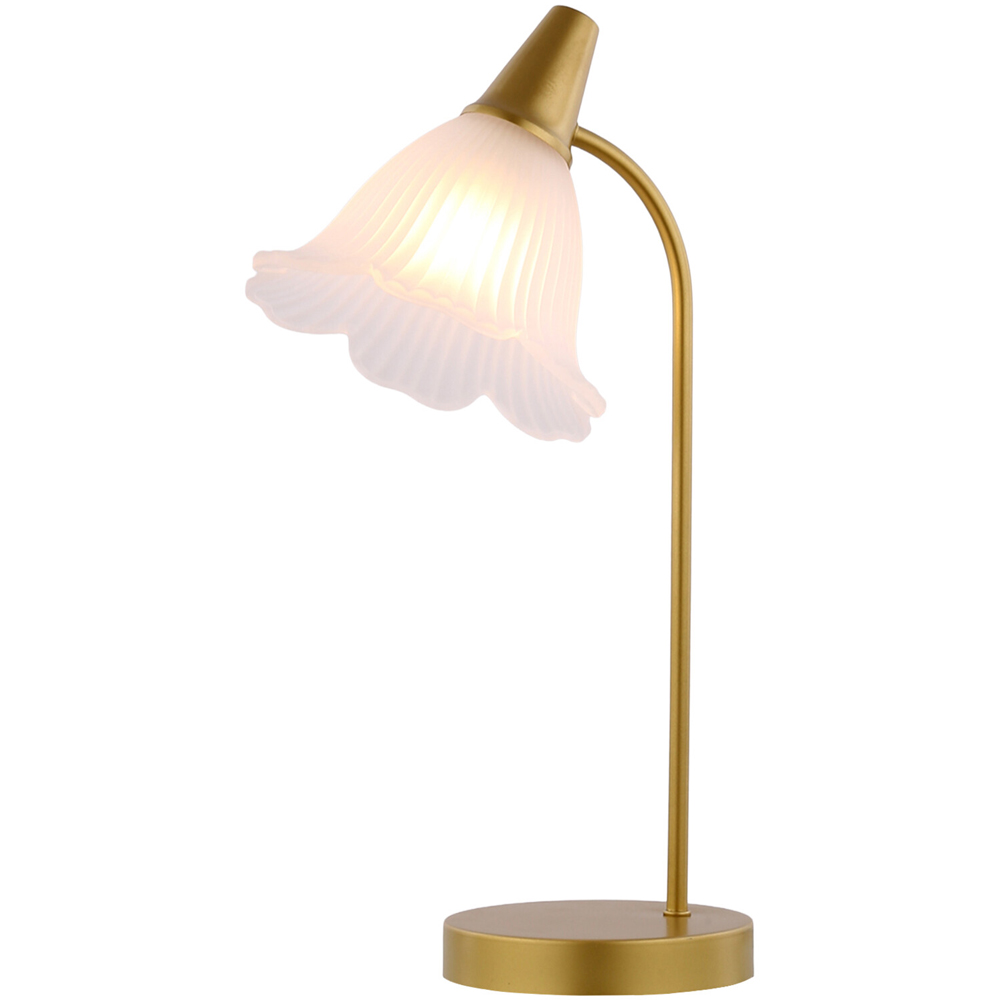 Chloe Flower Table Lamp Gold Image 3