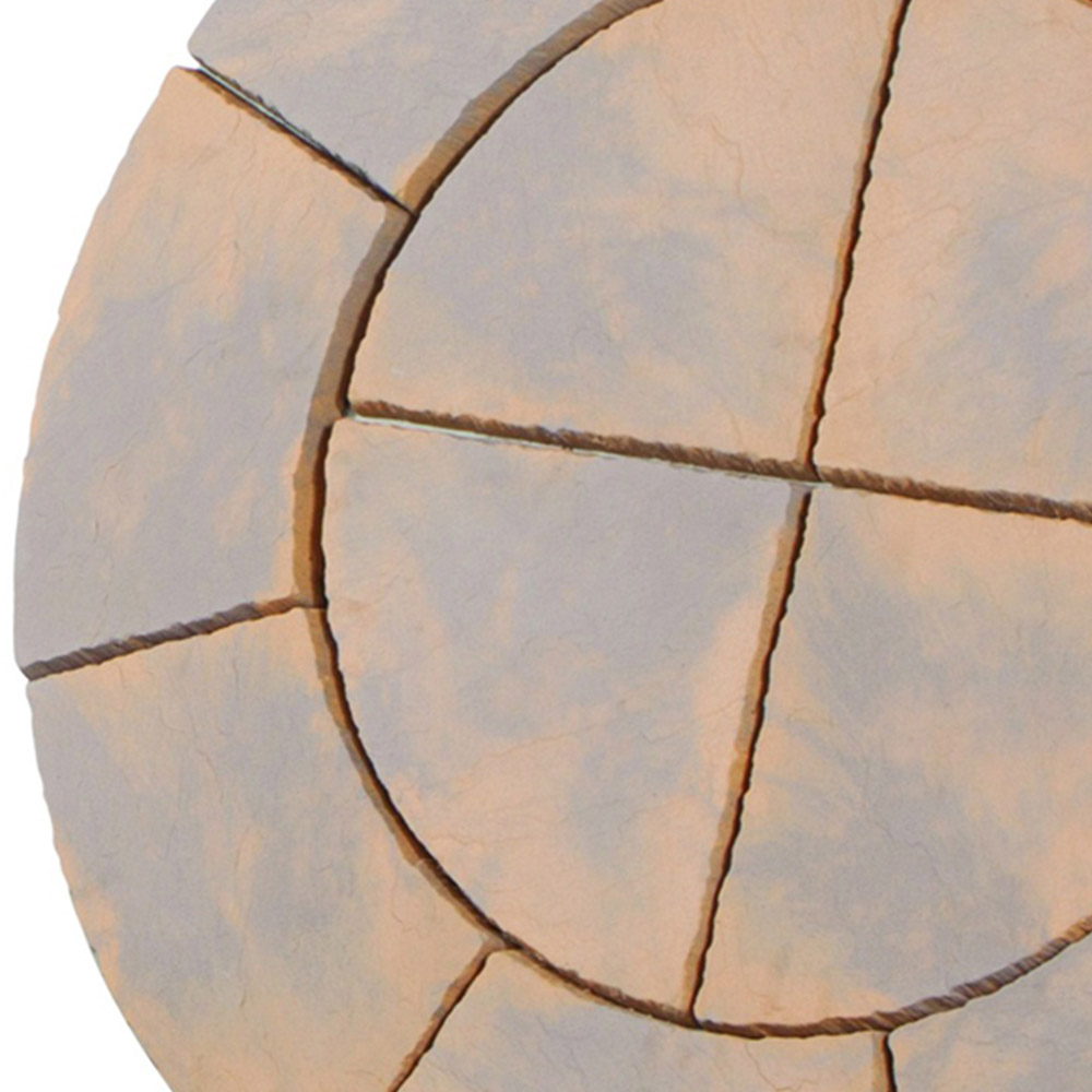Bowland Stone Chalice Circle 1.5m Honey Brown Image 2