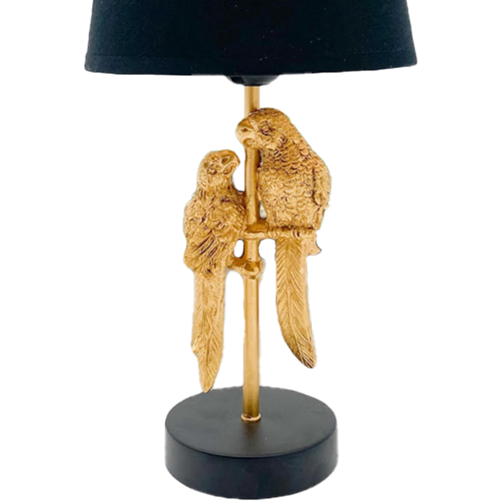 Acacia Home Black Shade Table Lamp 17.7cm Image 3