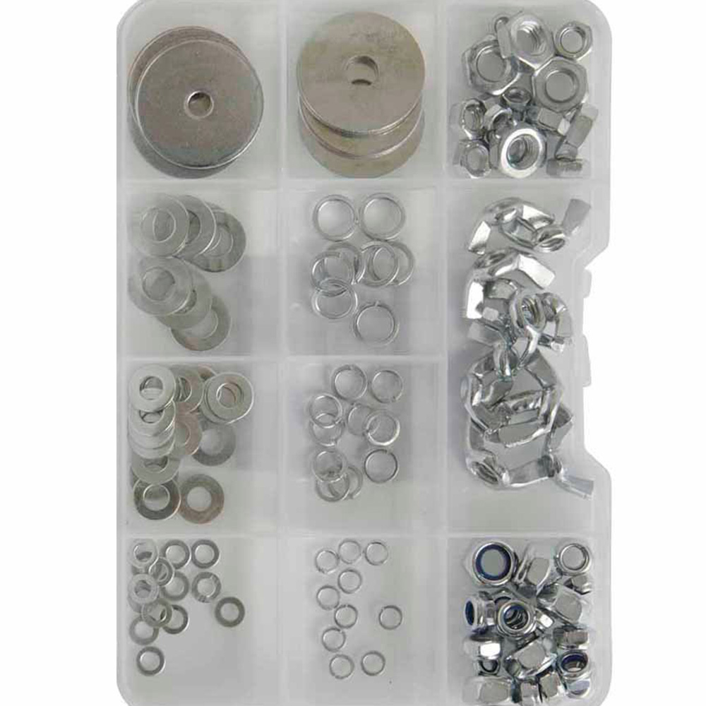Wilko Assorted Washer and Nut Set 130 Pack Image 3