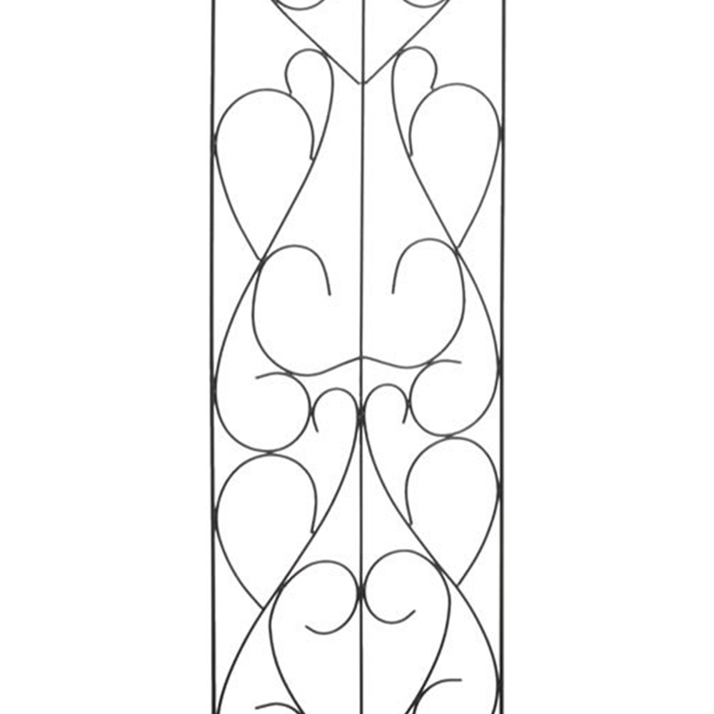 Wilko Scroll Design Metal Garden Trellis 150 x 40cm Image 5