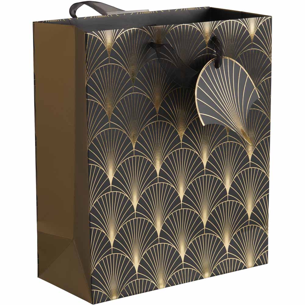 Wilko Luxe Medium Gift Bag Image 1