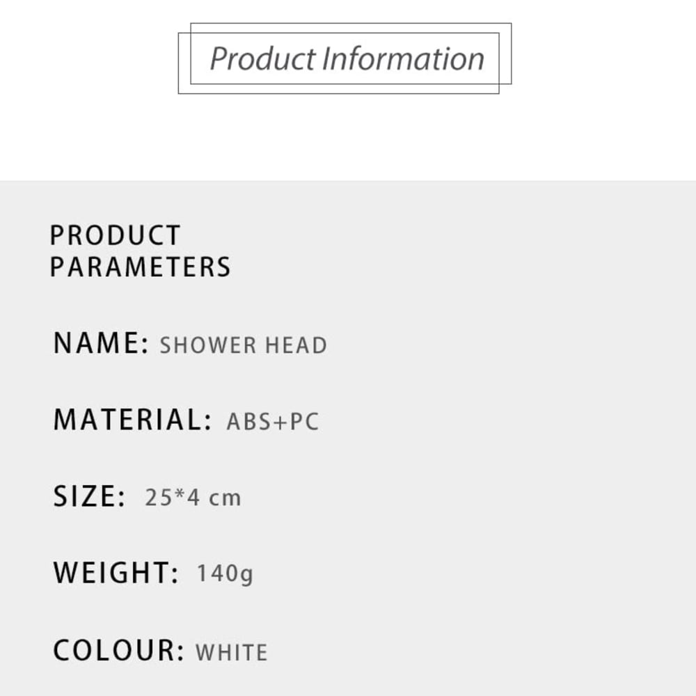 Alivio 360 Degree Rotating Shower Head with Turbo Fan Image 8