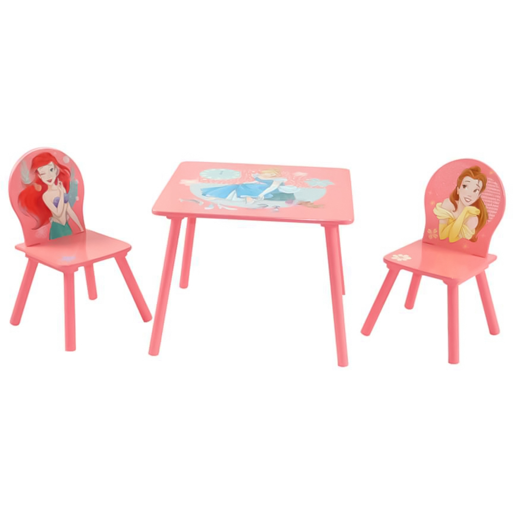Disney Princess Table and Chairs Set Image 5