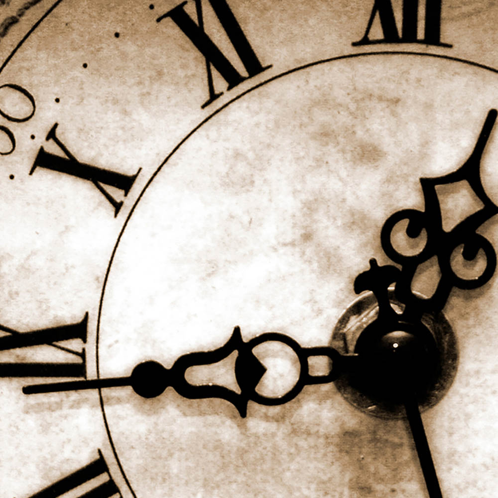 Origin Murals Timepiece Sepia Wall Mural Image 2