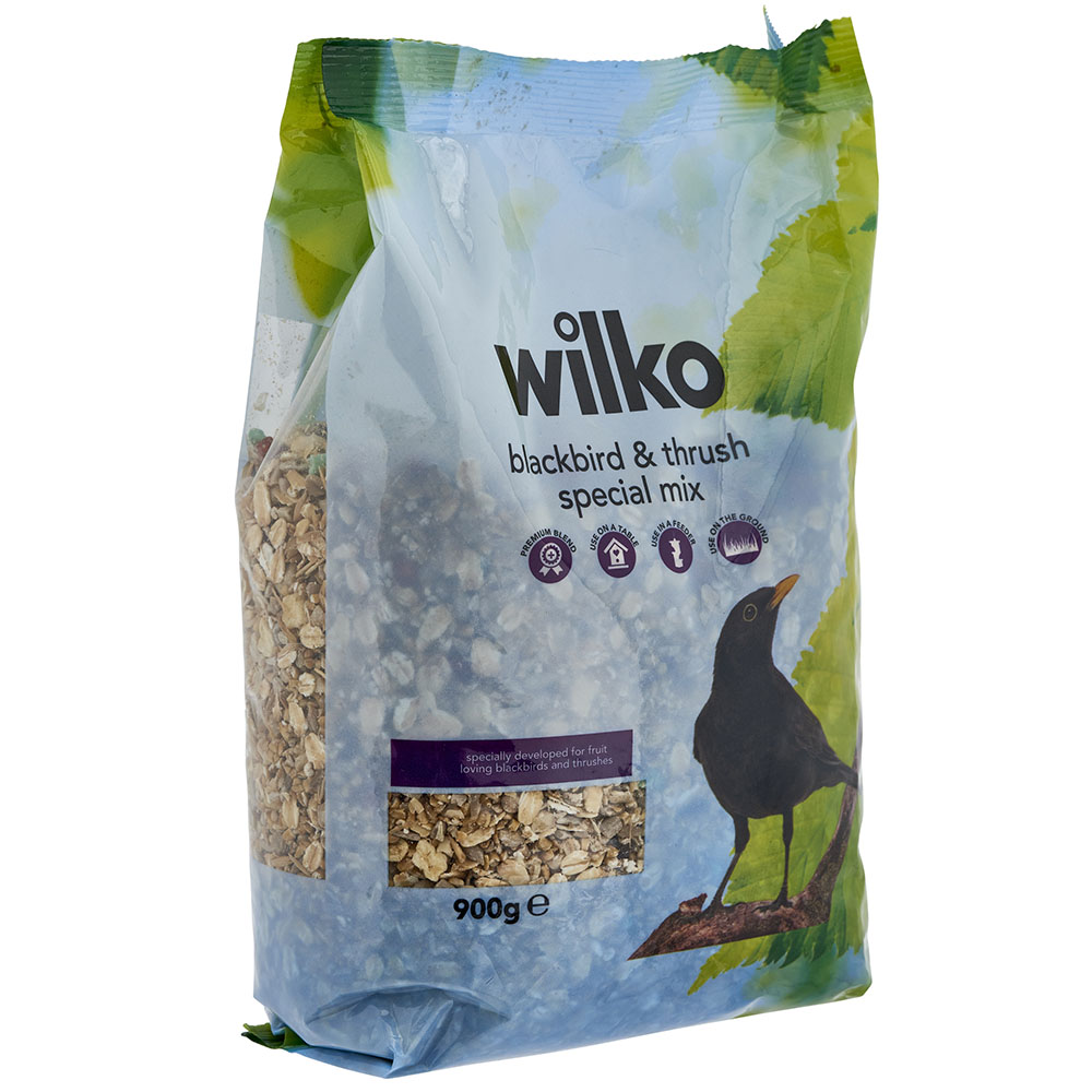 6 Pack Wilko Wild Bird B/bird Thrush Food 900g Image 2