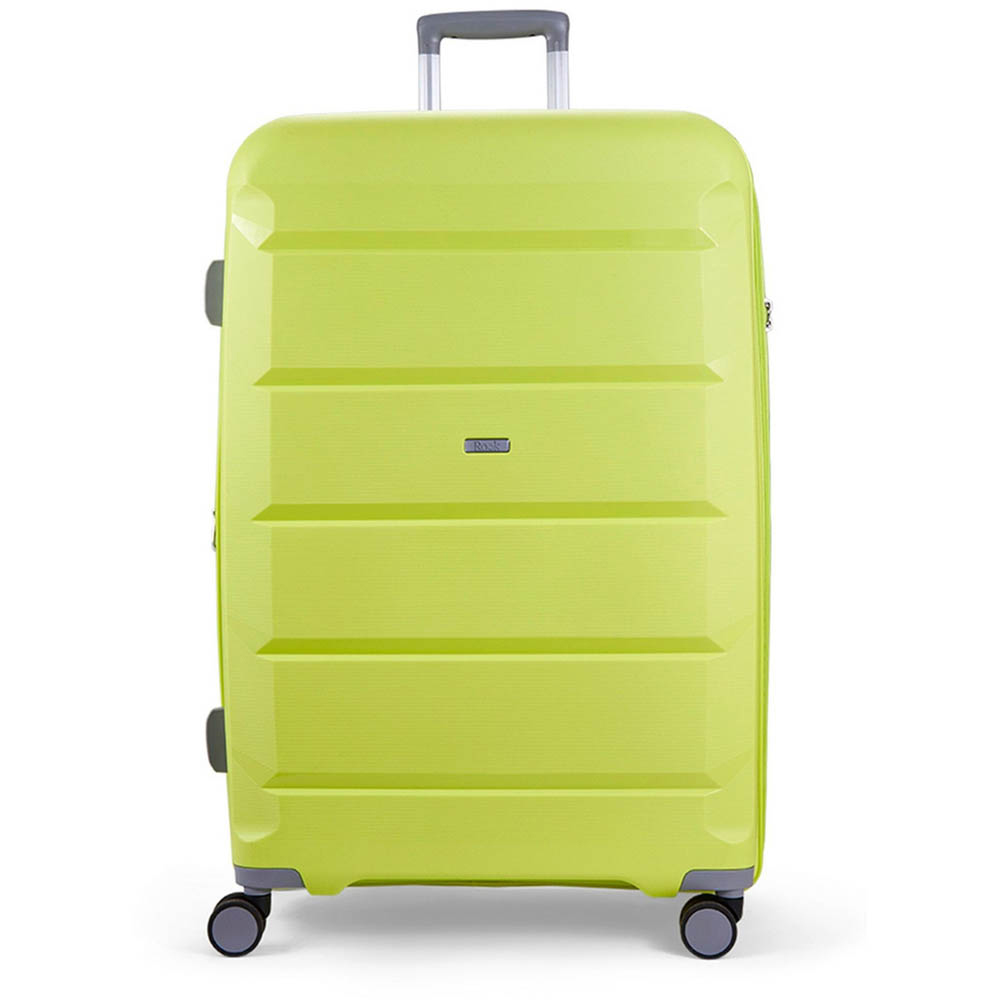 Rock Tulum Large Green Hardshell Expandable Suitcase Image 2