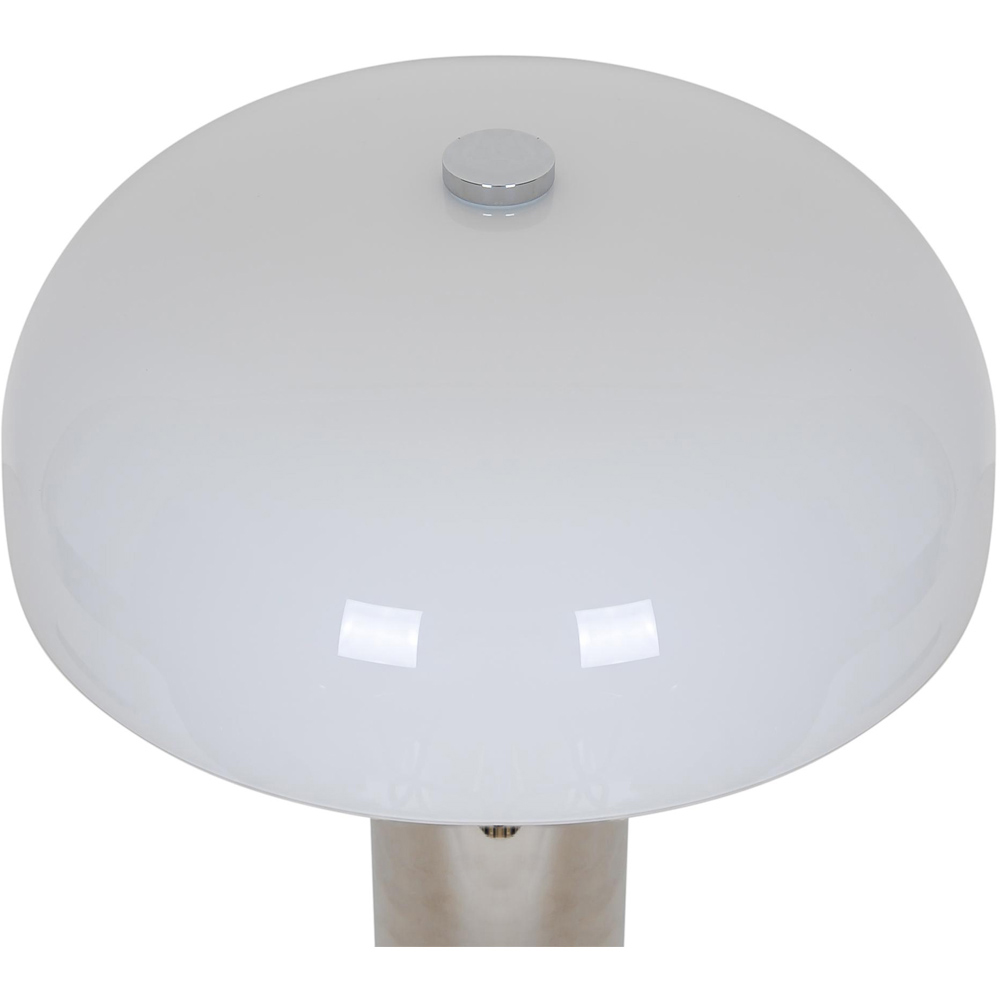 Nordlux Gabrielle Opal Shade Chrome Table Lamp Image 5