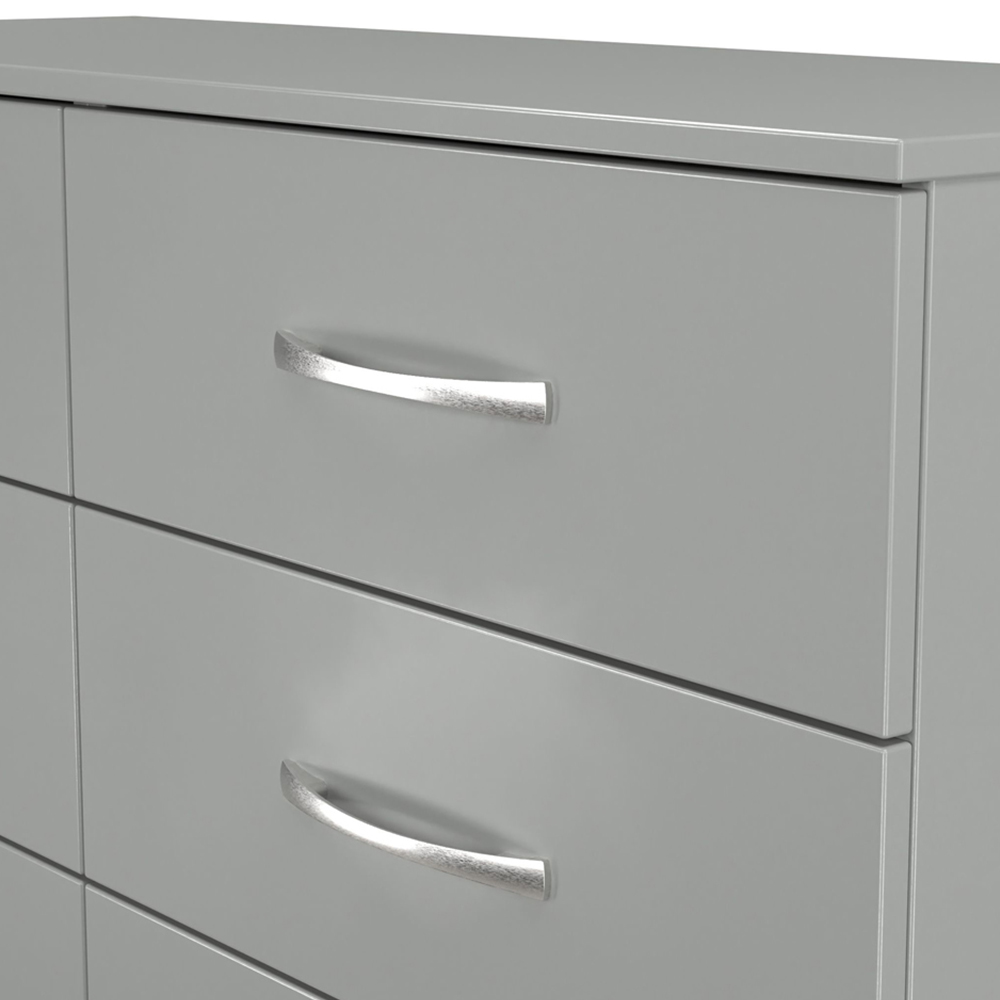 Crowndale Avon 6 Drawer Dusk Grey Chest of Drawers Image 5