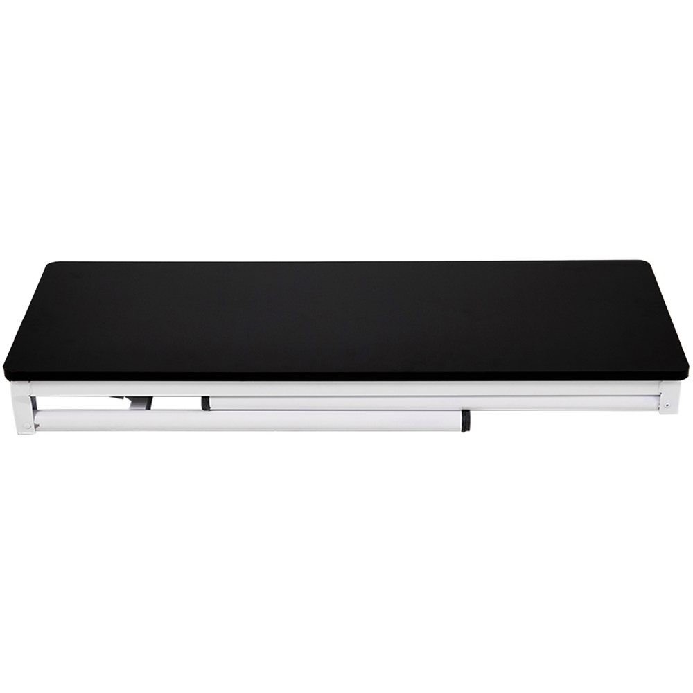 Living and Home Metal Frame Foldable Laptop Desk Black Image 6