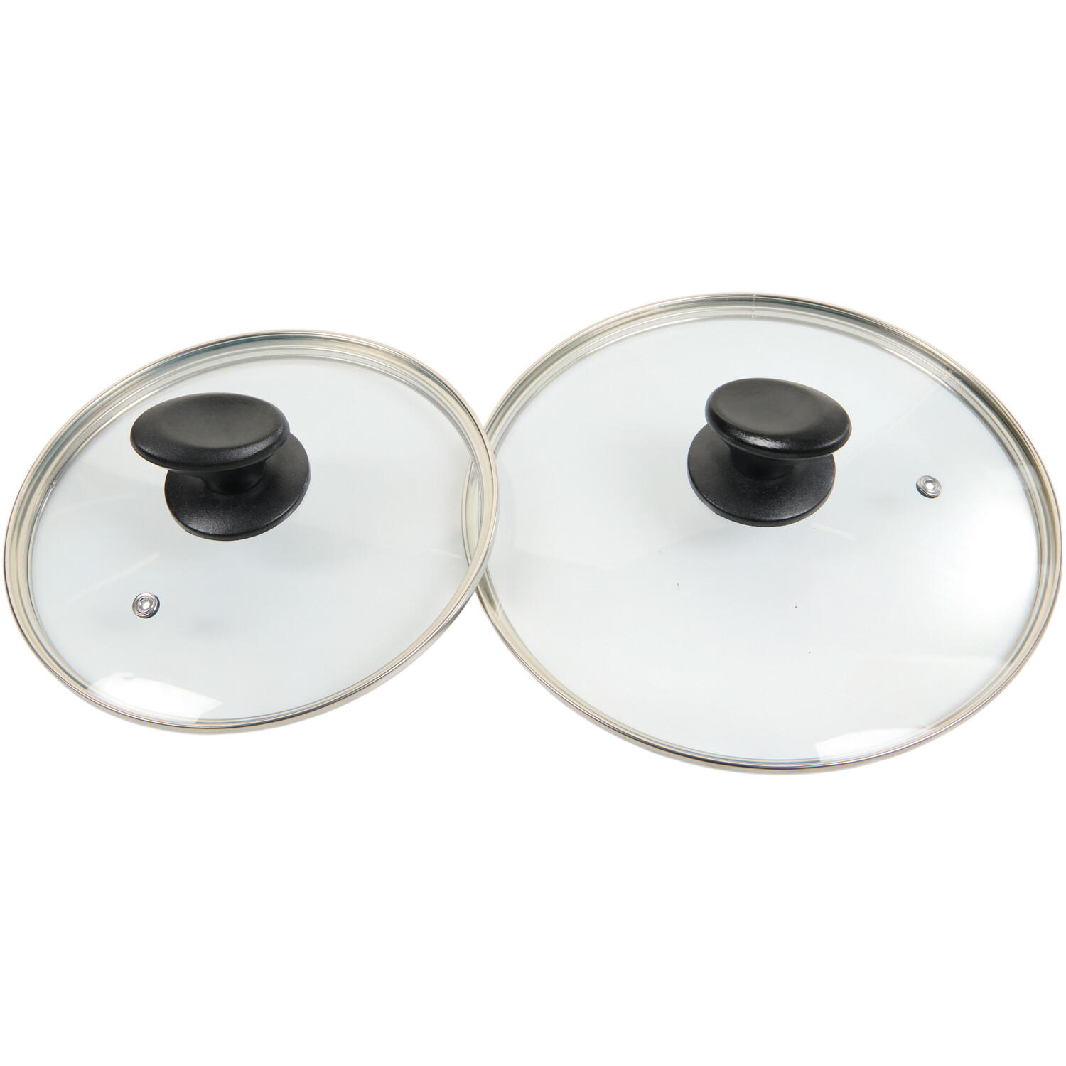 9 Piece Cookware Set with Detachable Handles Black Image 7