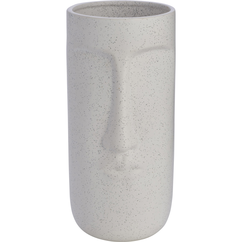 Wilko Cream Face Vase Wilko