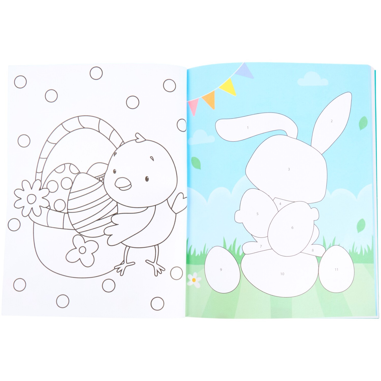 Easter Colouring and Sticker Book Image 7