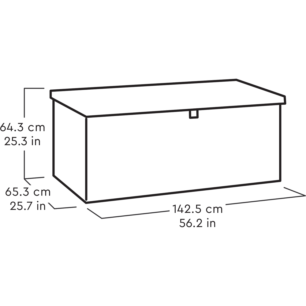 Keter Darwin 120 454L Green Garden Storage Box Image 8