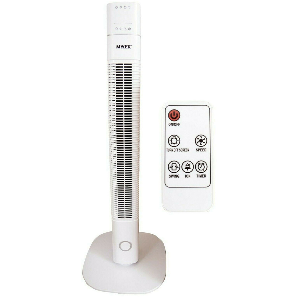 MYLEK 48-Inch Tower Fan with Remote Image 2