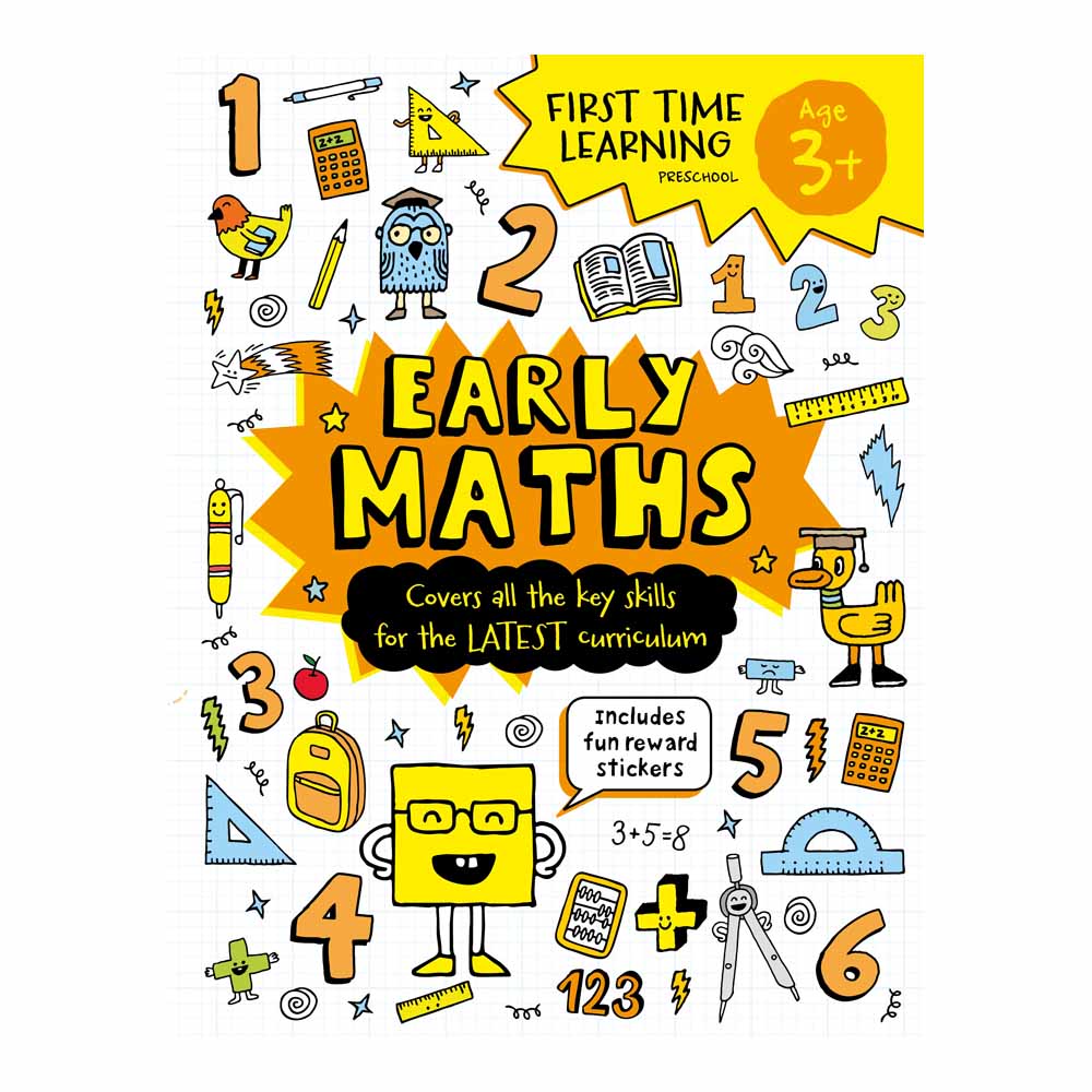 First Time Learning: Age 3+ Early Maths Image