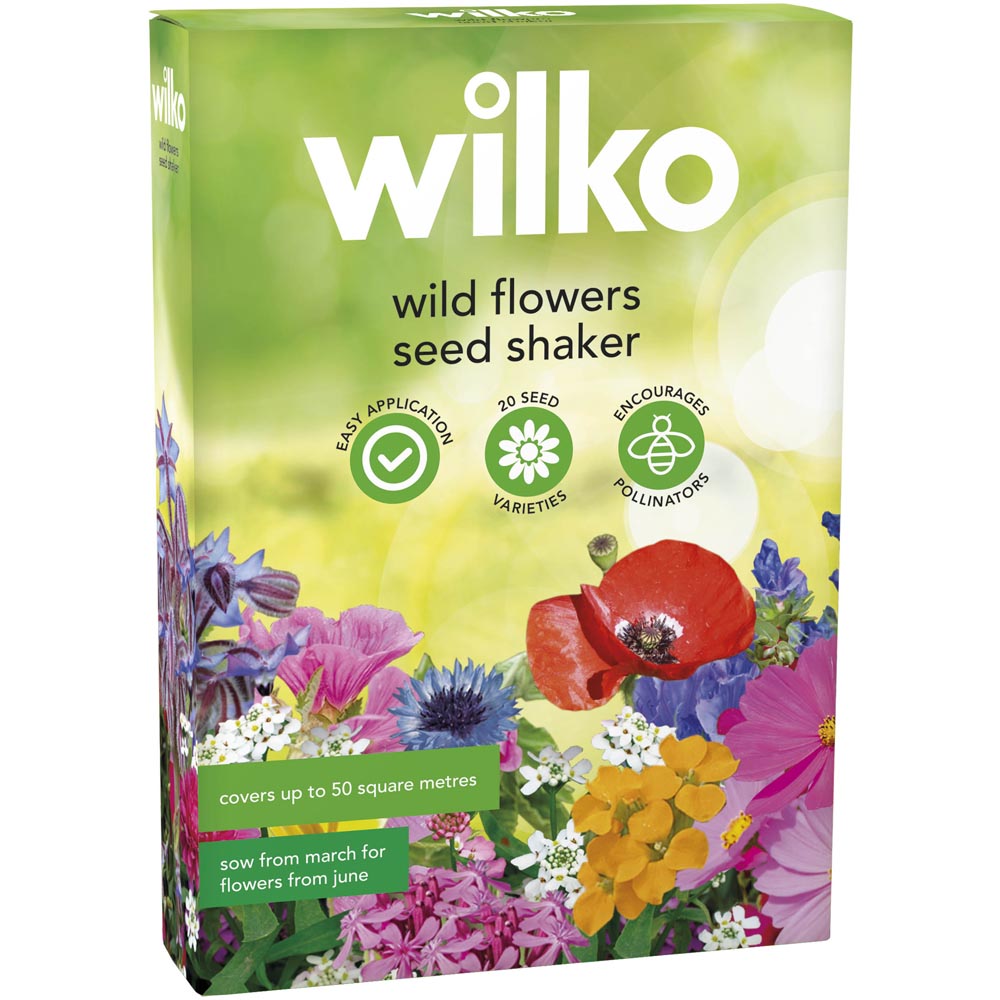Wilko Wildflowers Seed Shaker | Wilko