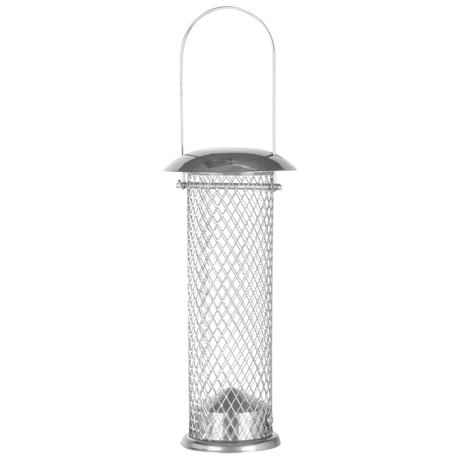 Silver Deluxe Sunflower Seed Feeder Image