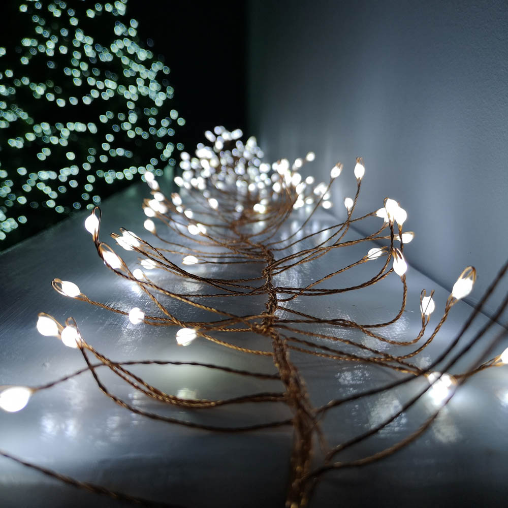 Samuel Alexander 288 Cool White LED 1.8m Premier Rose Gold Wire Light 1.8m Image 1