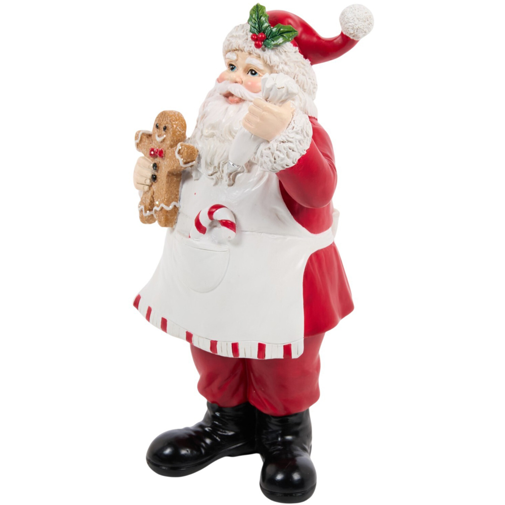 Chef Santa Festive Ornament Image 5