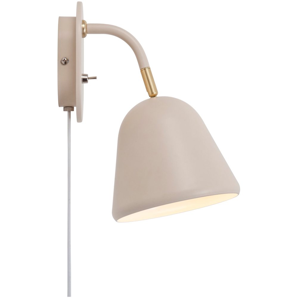 Nordlux Fleur 15 Beige Wall Light Image 3