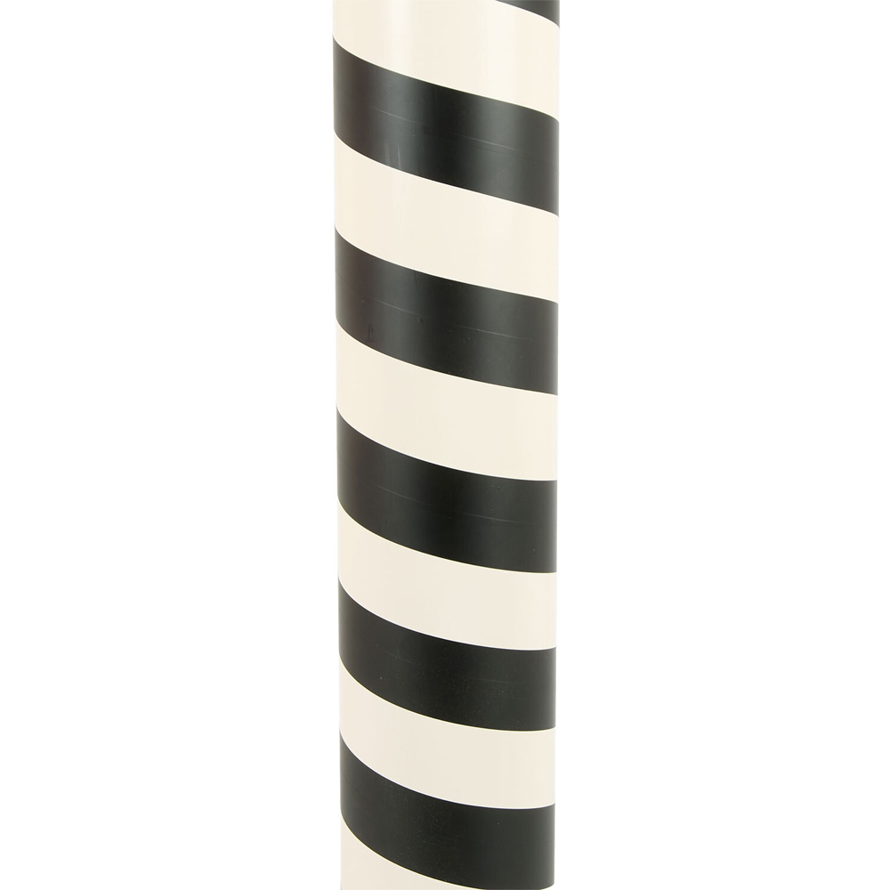 Spiral Large LED Candle Stick Black Image 4