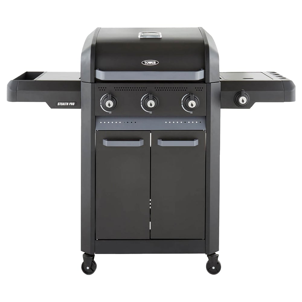Tower Stealth Pro Four Burner Gas BBQ Wilko