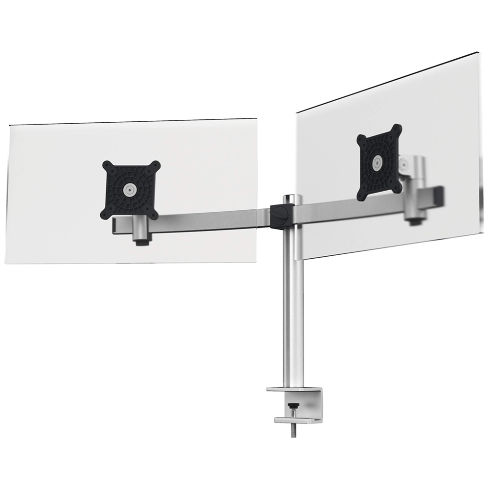 Durable Monitor Mount Pro for 2 Screens Desk Clamp Attachment Image 1