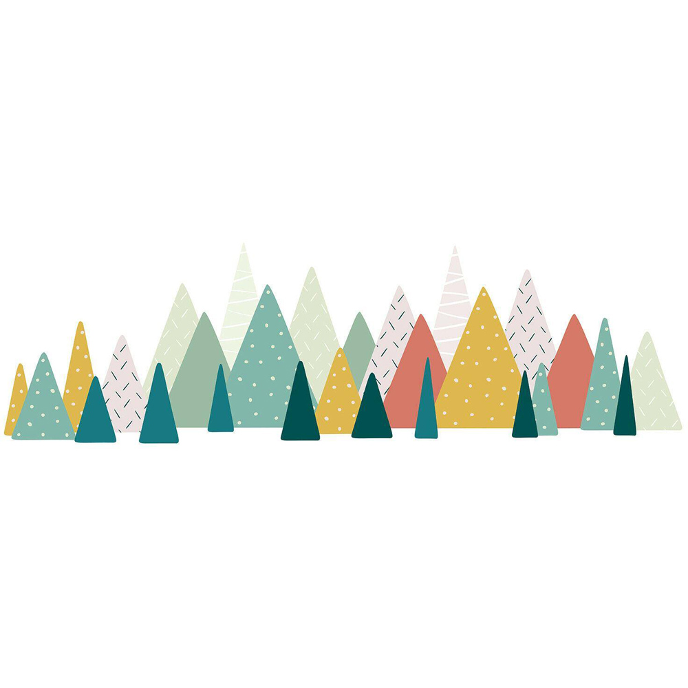 Walplus Kids Colourful Landscape Self Adhesive Wall Stickers Image 4
