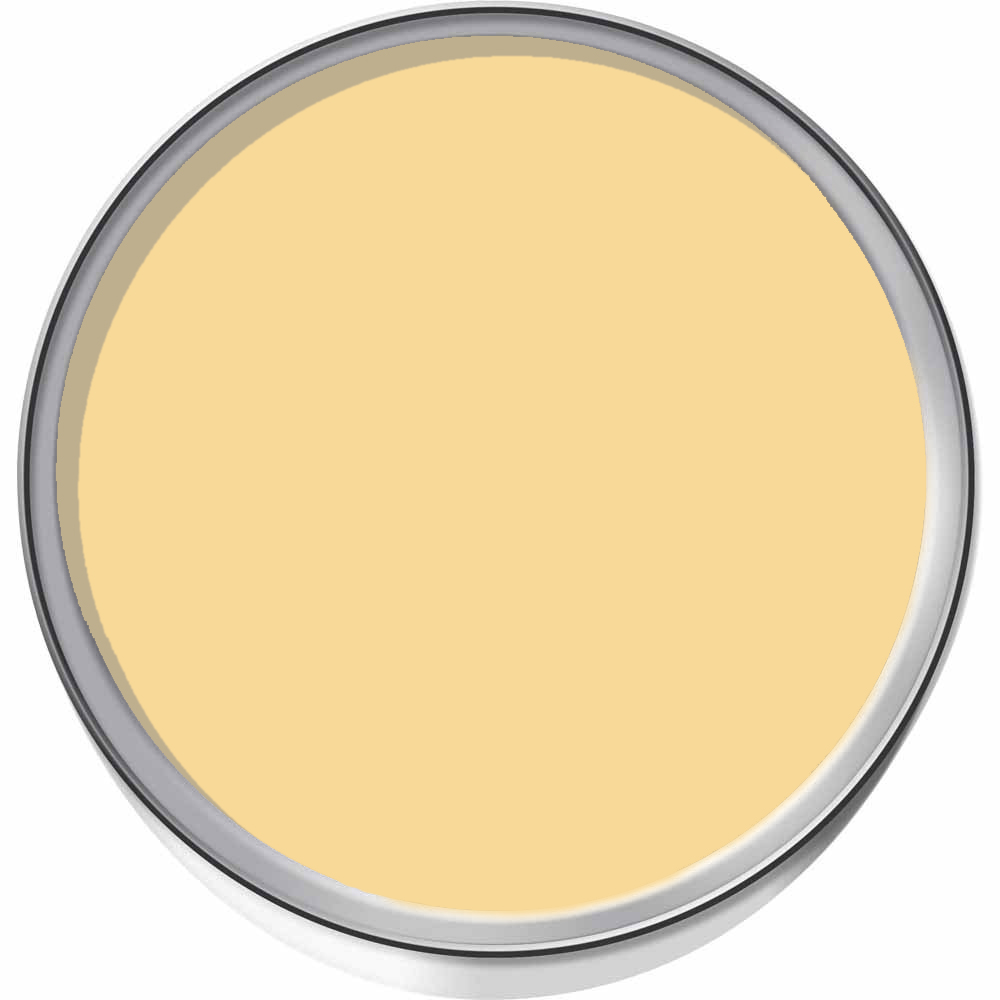 Dulux Heritage Walls and Ceilings Butter Cup Velvet Matt Emulsion Paint 1L Image 3