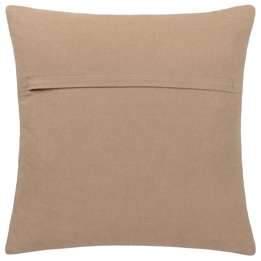 Yard Hush Taupe Cotton Linear Cushion Image 3