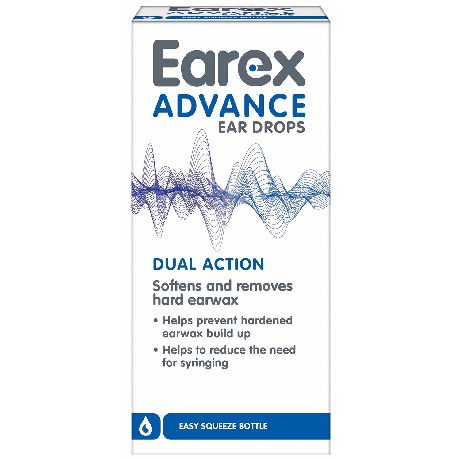 Earex Advance Dual Action Ear Drops 12ml Image